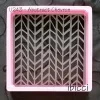 Abstract Chevron stencil